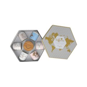 COFFEE CUPS SET 6PCS 110ML MANIA TRAVEL COFFEE CUPS SET 6PCS 110ML MANIA TRAVEL